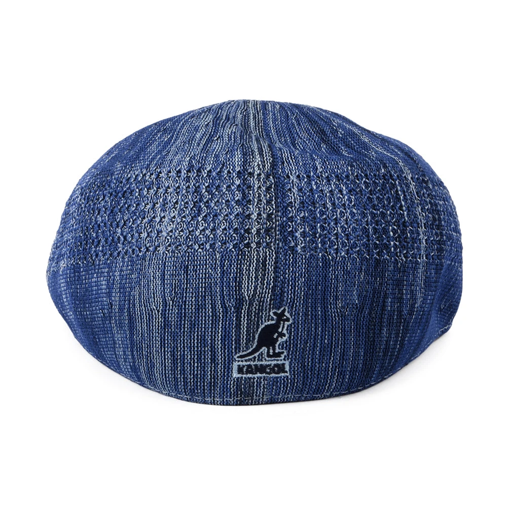 Kangol Colour Burst Tropic 507 Ventair Flat Cap - Denim Blue - Image 3