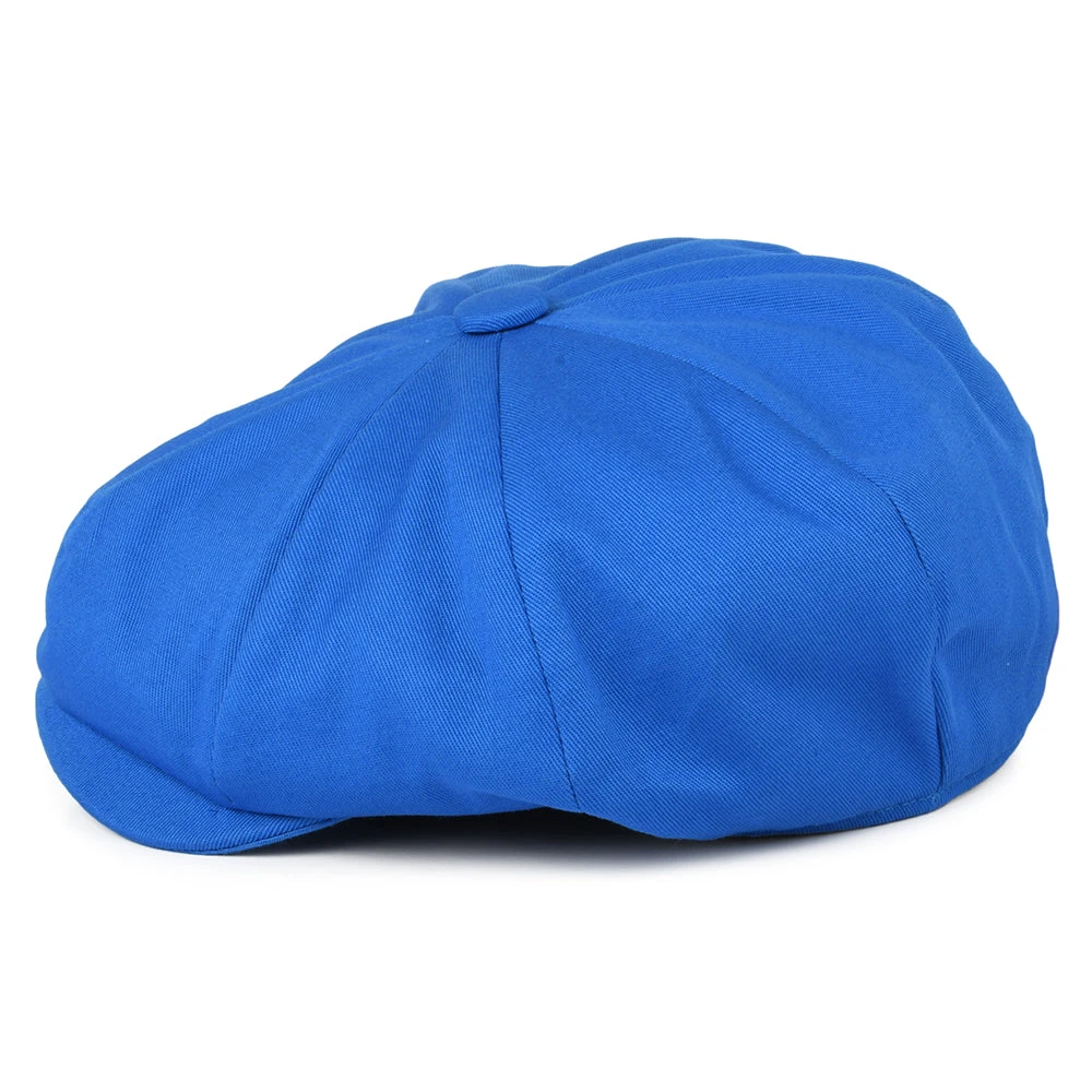 Christys Cotton 8 Piece Newsboy Cap - Blue - Image 3