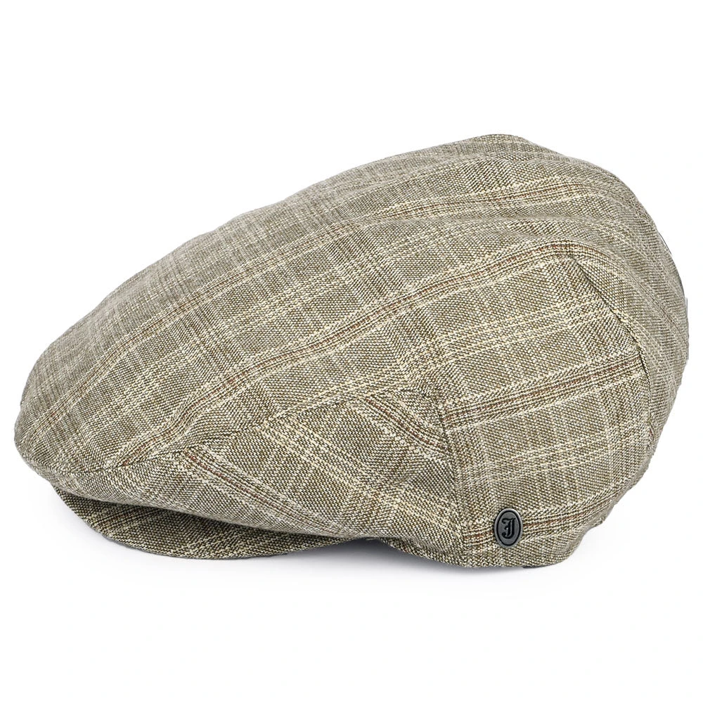 Jaxon & James Grantville Plaid Flat Cap - Tan - Image 3