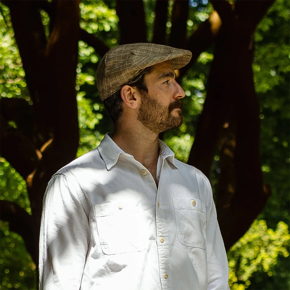 Jaxon & James Grantville Plaid Flat Cap - Tan - Image 6