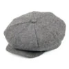 Jaxon & James Herringbone Big Apple Cap - Grey