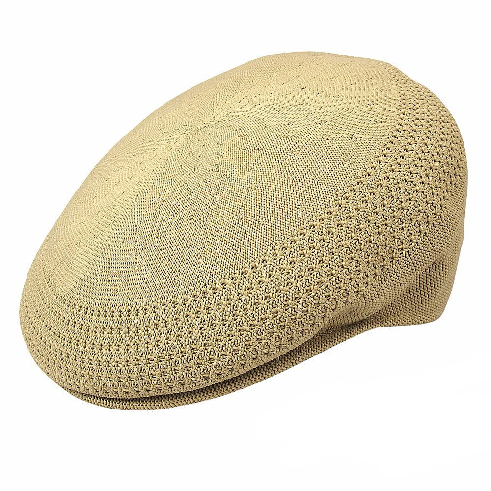 Kangol Tropic 504 Ventair Flat Cap - Beige