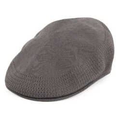 Kangol Tropic 504 Ventair Flat Cap - Charcoal