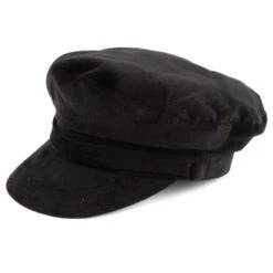 Jaxon & James Corduroy Fiddler Cap - Black