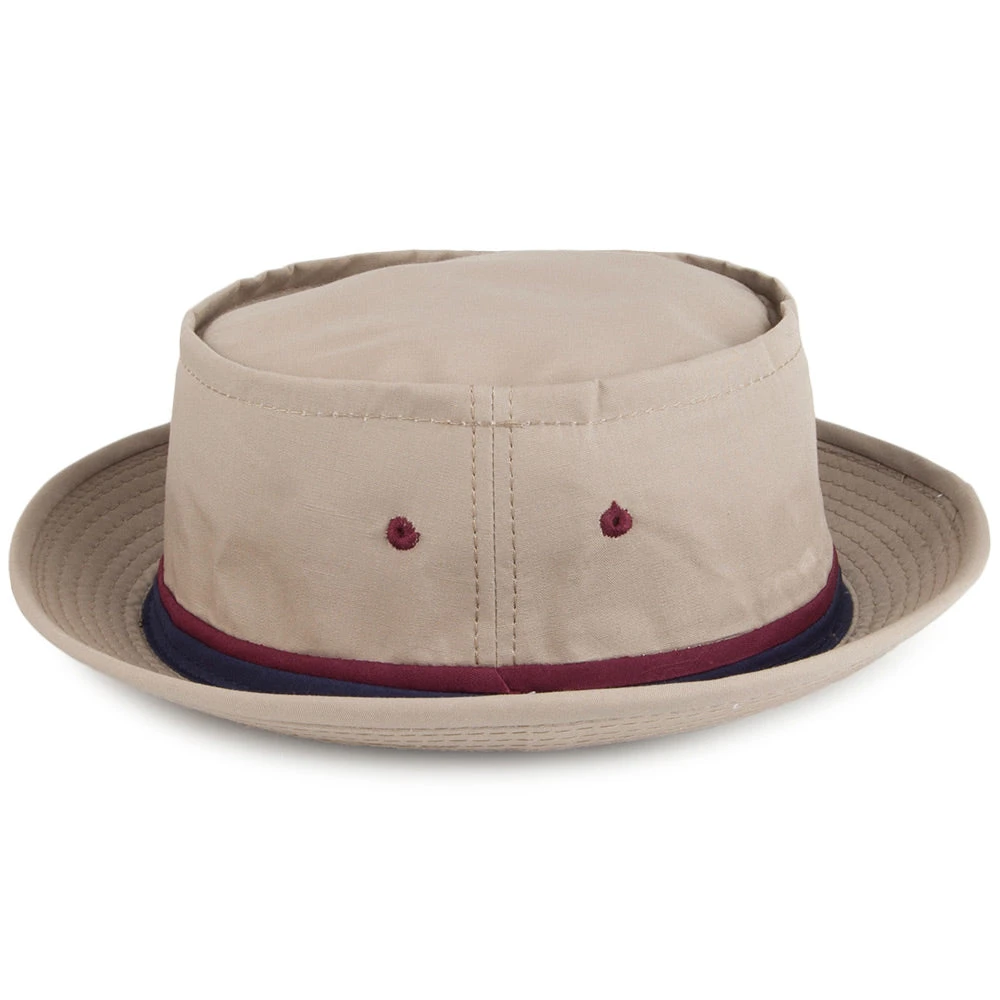 Dorfman Pacific Hats Packable Bucket Hat - Tan - Image 2