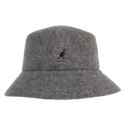 Kangol Lahinch Wool Bucket Hat - Grey