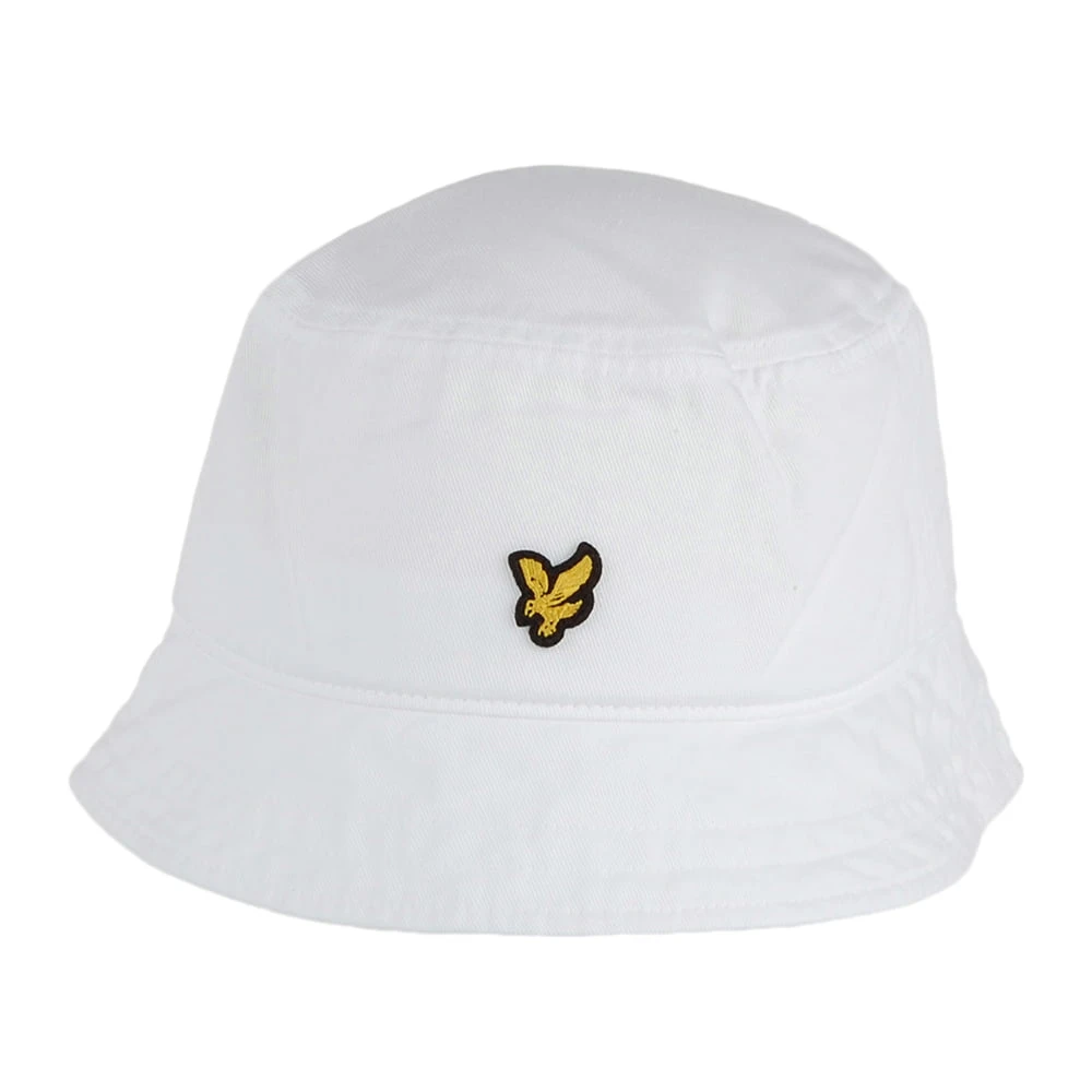Lyle & Scott Hats Cotton Twill Bucket Hat - White - Image 2
