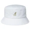 Kangol Washed Cotton Bucket Hat - White