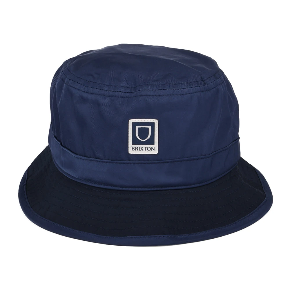 Brixton Hats Beta Packable Bucket Hat - Navy Blue - Image 2