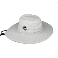 Adidas Hats UPF 50+ Golf Boonie Hat - Grey
