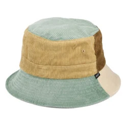 HUF Multi Panel Corduroy Bucket Hat - Light Blue
