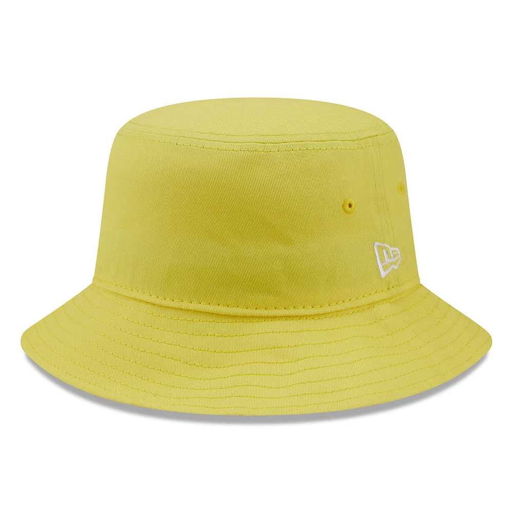 New Era Cotton Tapered Bucket Hat - NE Essential - Yellow