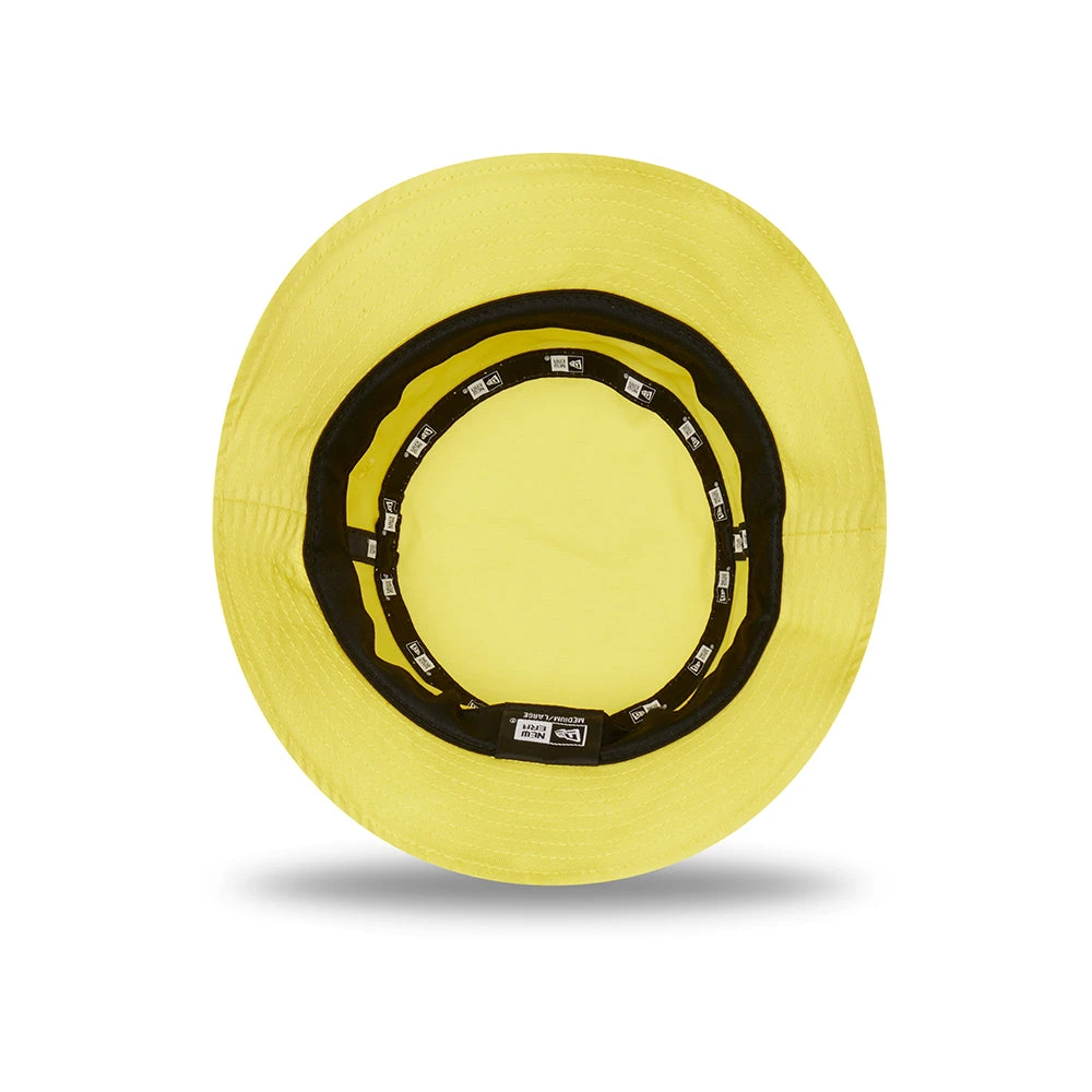 New Era Cotton Tapered Bucket Hat - NE Essential - Yellow - Image 4