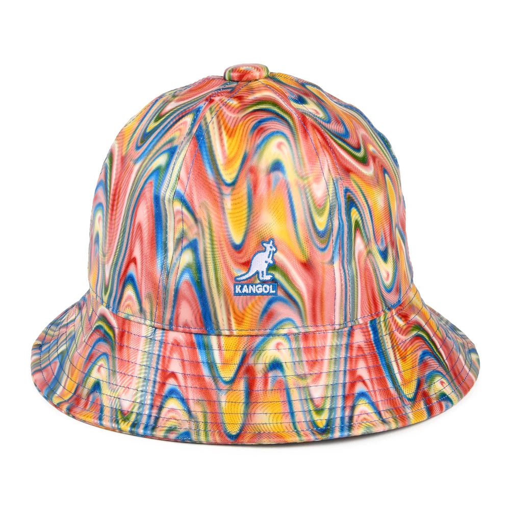 Kangol Heatwave Casual Bucket Hat - Pink Multi - Image 2