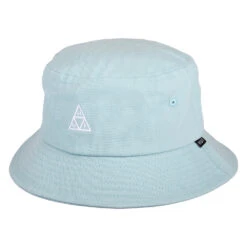 HUF Essentials Triple Triangle Cotton Bucket Hat - Sky Blue