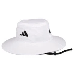 Adidas Hats Golf UPF 50+ Recycled Boonie Hat - White