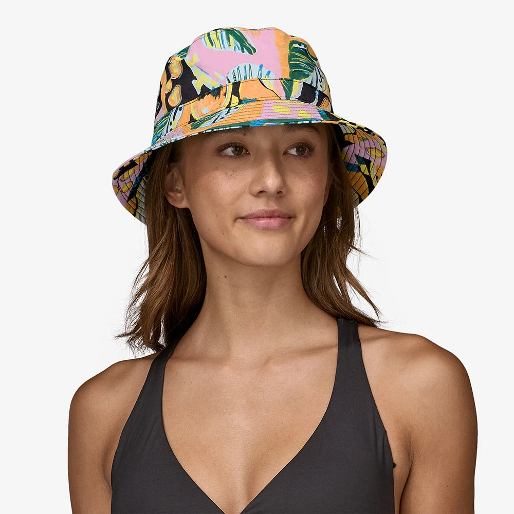 Patagonia Hats Island Seeds Wavefarer Bucket Hat - Mauve-Multi - Image 2