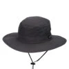 Dorfman Pacific Hats Evergreen Packable Big Brim Boonie Hat - Charcoal