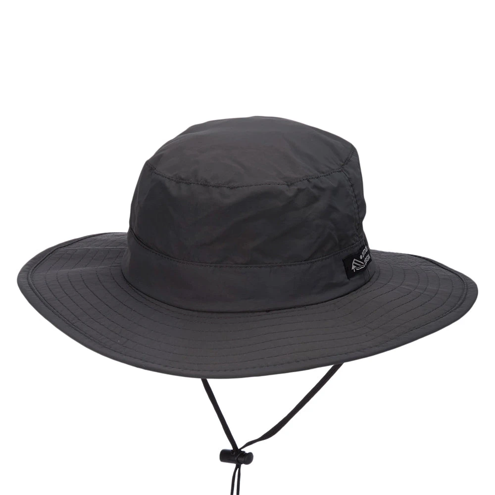 Dorfman Pacific Hats Evergreen Packable Big Brim Boonie Hat - Charcoal