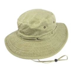 Jaxon & James Packable Cotton Boonie Hat - Khaki