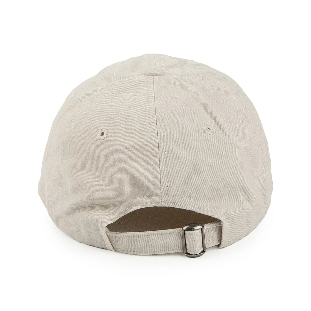Washed Cotton Baseball Cap - Beige - Image 2