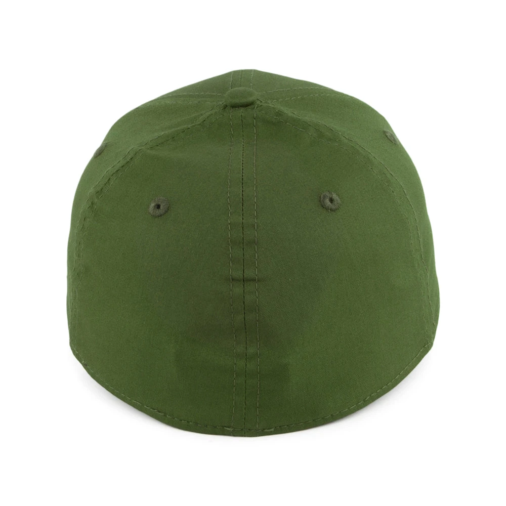 New Era 39THIRTY New York Yankees Baseball Cap - MLB League Essential - Olive-White - Image 3