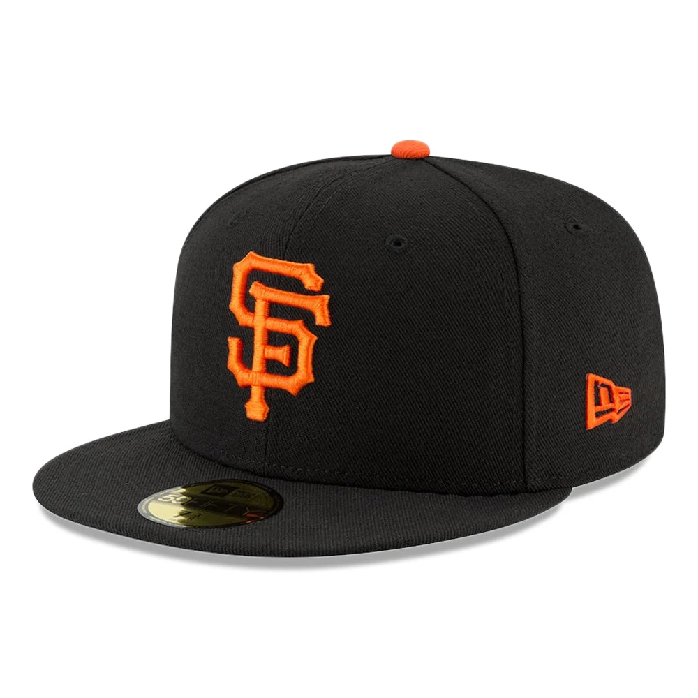 New Era 59FIFTY San Francisco Giants Baseball Cap - MLB On Field AC Perf - Black