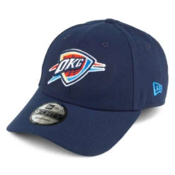 New Era 9FORTY Oklahoma City Thunder Baseball Cap - NBA The League - Navy