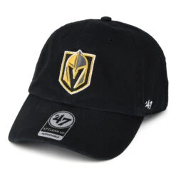 '47 BRAND 47 Brand Vegas Golden Knights Baseball Cap - NHL Clean Up - Black