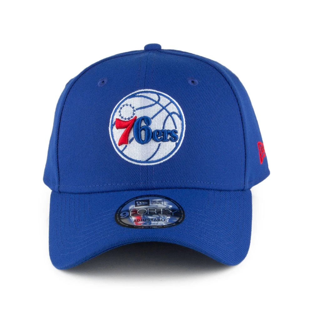 New Era 9FORTY Philadelphia 76ers Baseball Cap - NBA The League - Blue - Image 2