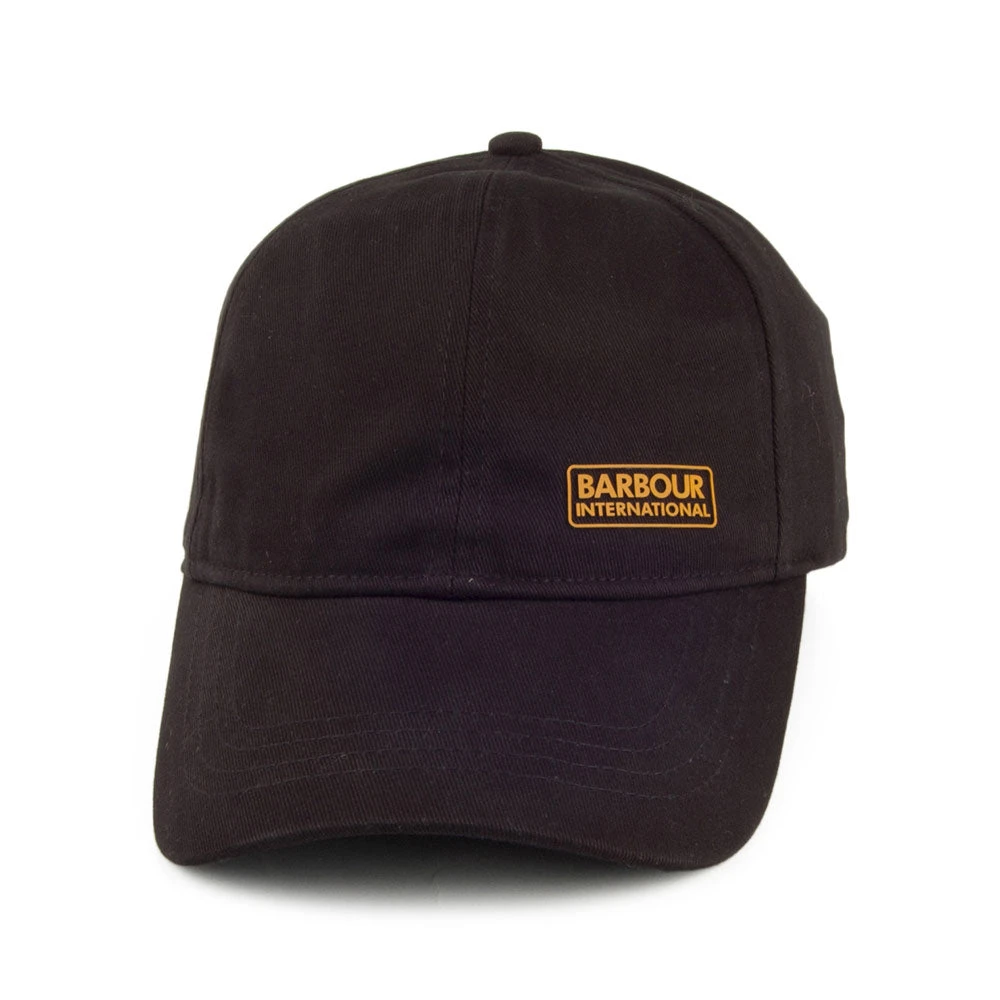 Barbour International Norton Drill Baseball Cap - Black - Image 2