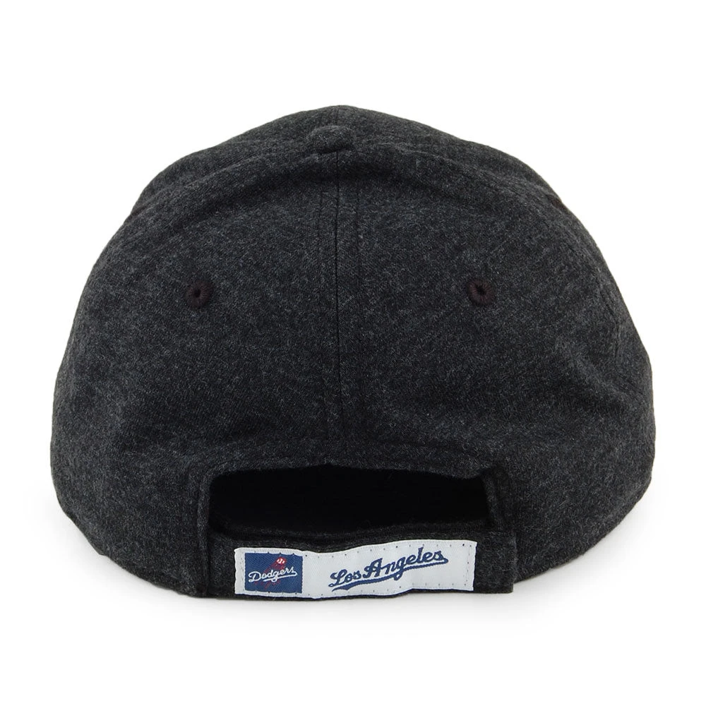 New Era 9FORTY L.A. Dodgers Baseball Cap - Washed Black - Image 3