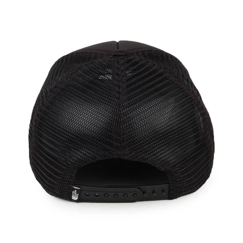 The North Face Hats TNF Logo Deep Fit Trucker Cap - Black - Image 3