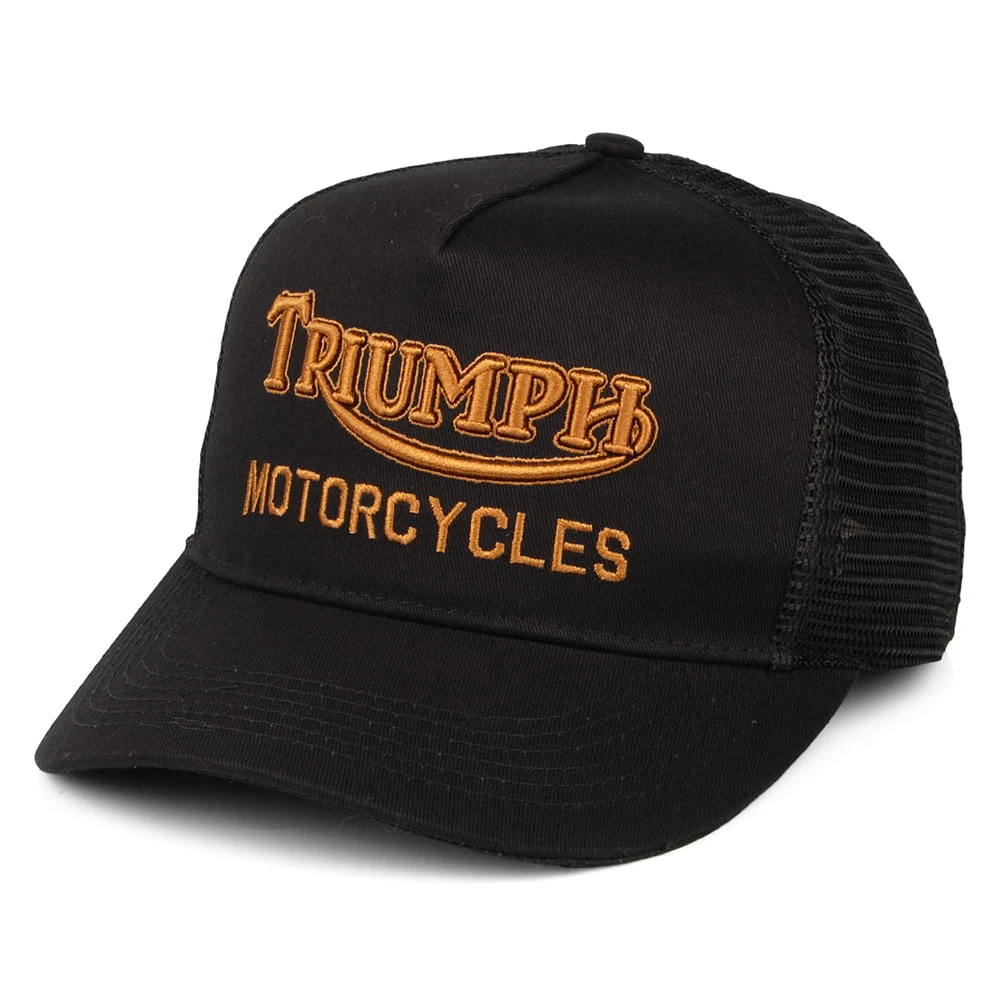 Triumph Motorcycles Oil Trucker Cap - Black