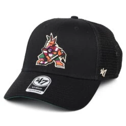 '47 BRAND 47 Brand Arizona Coyotes Trucker Cap - NHL Branson MVP - Black