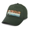 Barbour International Hoxton Graphic Baseball Cap - Forest