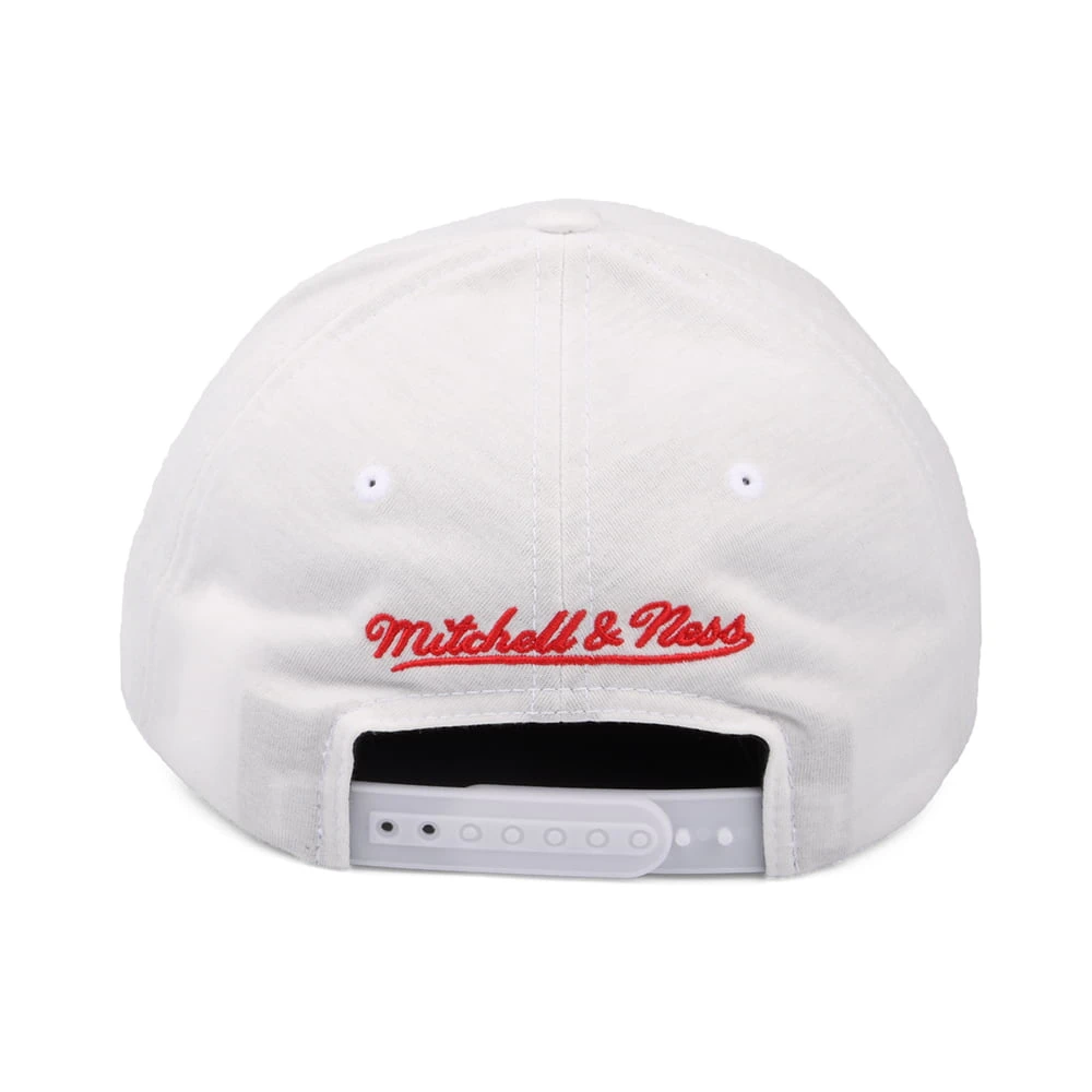 Mitchell & Ness L.A. Clippers Low Pro Snapback Cap - NBA Prime - White - Image 3
