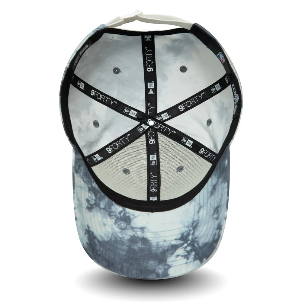 New Era 9FORTY L.A. Clippers Baseball Cap - NBA Poly Print - Grey - Image 3