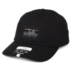 Patagonia Hats 73 Skyline Trad Organic Cotton Baseball Cap - Black