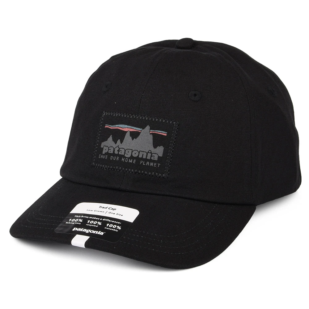 Patagonia Hats 73 Skyline Trad Organic Cotton Baseball Cap - Black