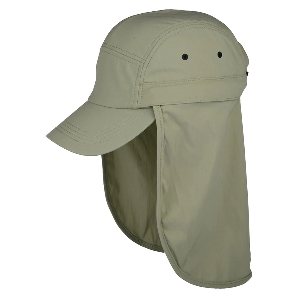 Tilley Hats Ultralight Sun Shield 5 Panel Cap - Taupe