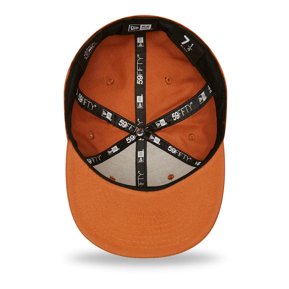 New Era 59FIFTY L.A. Dodgers Baseball Cap - MLB League Essential - Toffee-Navy - Image 4