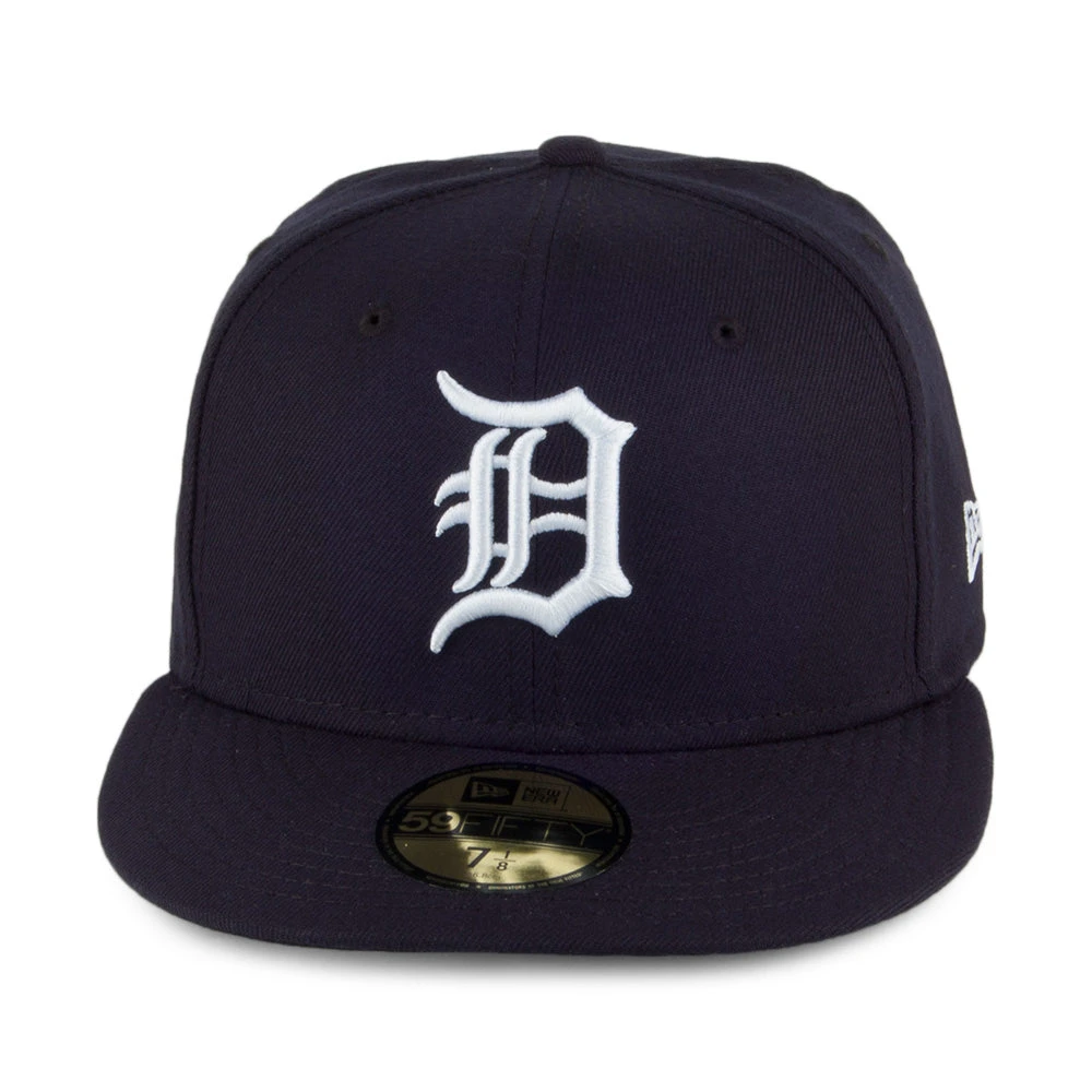 New Era 59FIFTY Detroit Tigers Baseball Cap - MLB On Field AC Perf - Navy Blue - Image 2