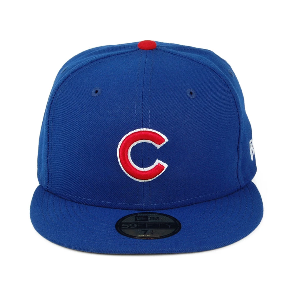 New Era 59FIFTY Chicago Cubs Baseball Cap - MLB On Field AC Perf - Blue - Image 2