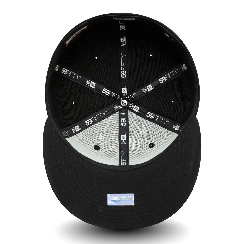 New Era 59FIFTY Colorado Rockies Baseball Cap - MLB On Field AC Perf - Black - Image 4