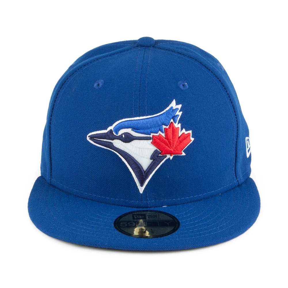 New Era 59FIFTY Toronto Blue Jays Baseball Cap - MLB On Field AC Perf - Blue - Image 2
