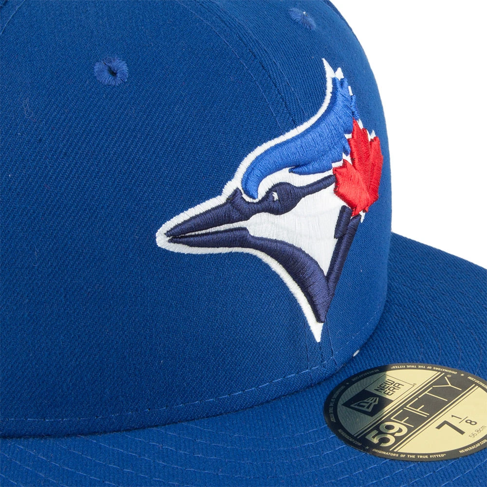 New Era 59FIFTY Toronto Blue Jays Baseball Cap - MLB On Field AC Perf - Blue - Image 4
