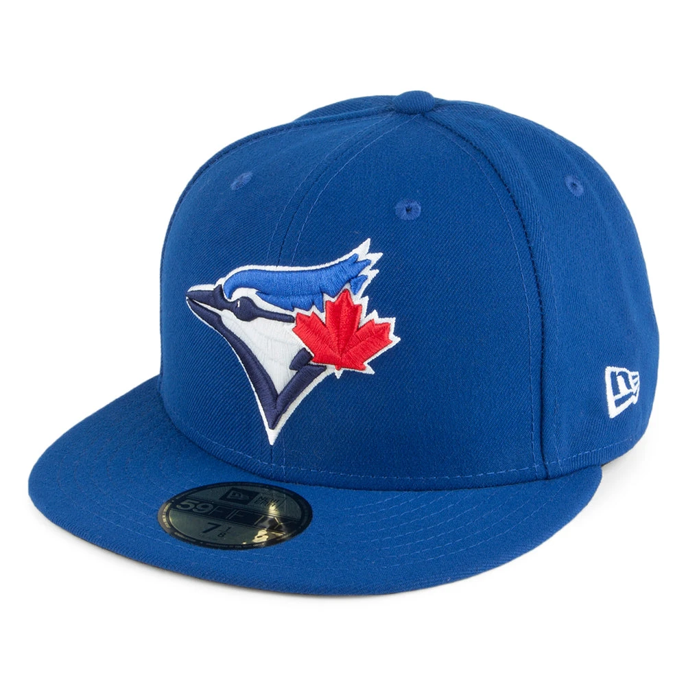 New Era 59FIFTY Toronto Blue Jays Baseball Cap - MLB On Field AC Perf - Blue