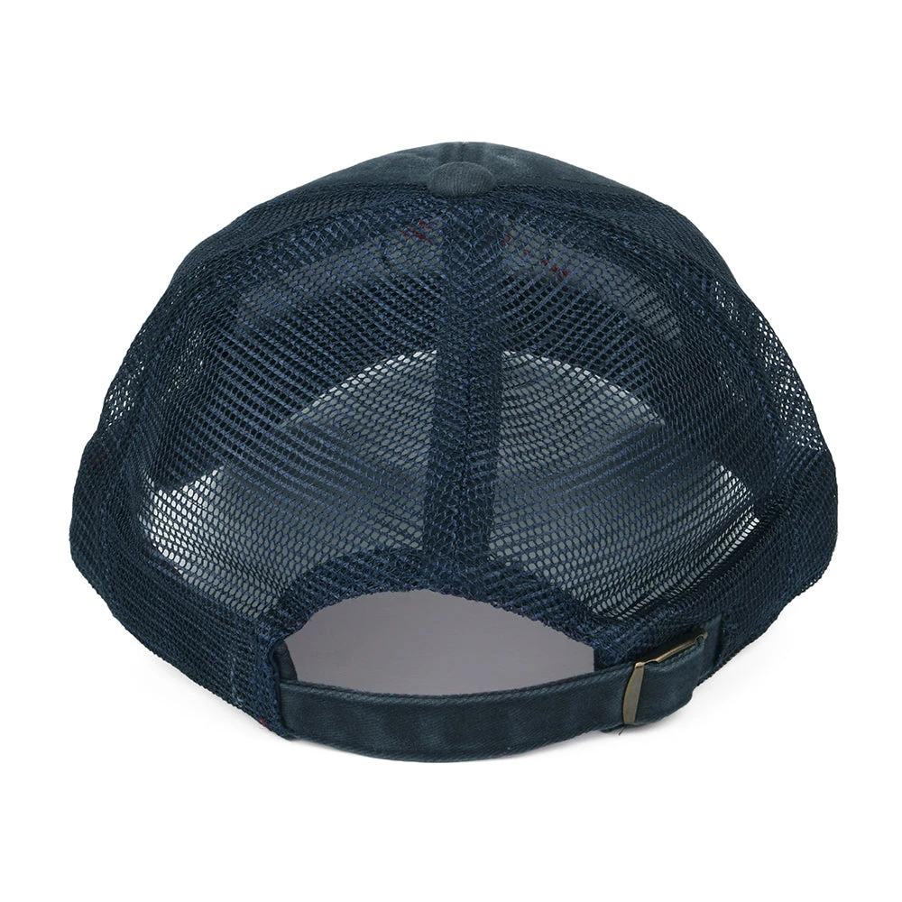 NASA Raglan Bones Trucker Cap - Navy Blue - Image 3