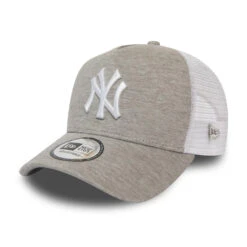 New Era 9FORTY New York Yankees A-Frame Trucker Cap - MLB Jersey Essential - Graphite